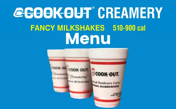 Shakes Menu